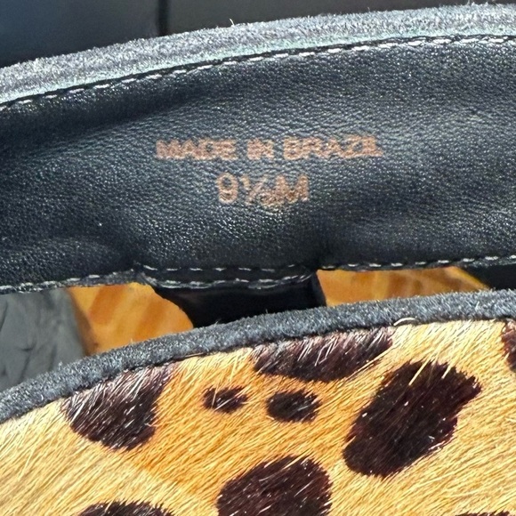 NWOT DVF Calf Hair Leopard Print Heels 8.5 *never worn - Picture 14 of 15
